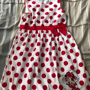 Disney Red Polkadot Minnie Mouse Dress